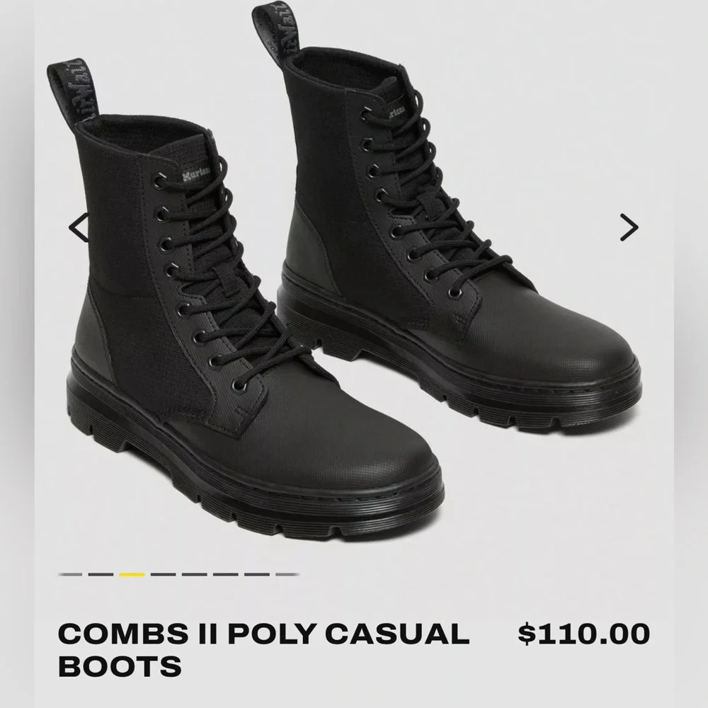 BRAND NEW Dr.Martens Combs II Poly Casual Boot (EU 36/US 4M) - Picture 1 of 14